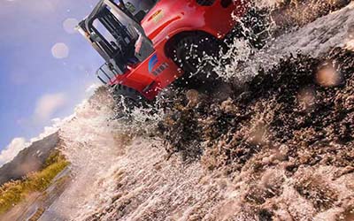 尾氣排放異常越野叉車廠家總結一下